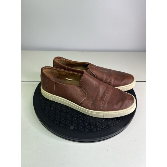 Frye Ivy Shoes Womens Size 7 M Brown Leather Slip On Comfort Casual  3478807 - Picture 2 of 11